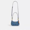 Borsa a tracolla Teri Mini in denim esclusivo