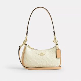 Borsa a tracolla Teri Mini in pelle firmata