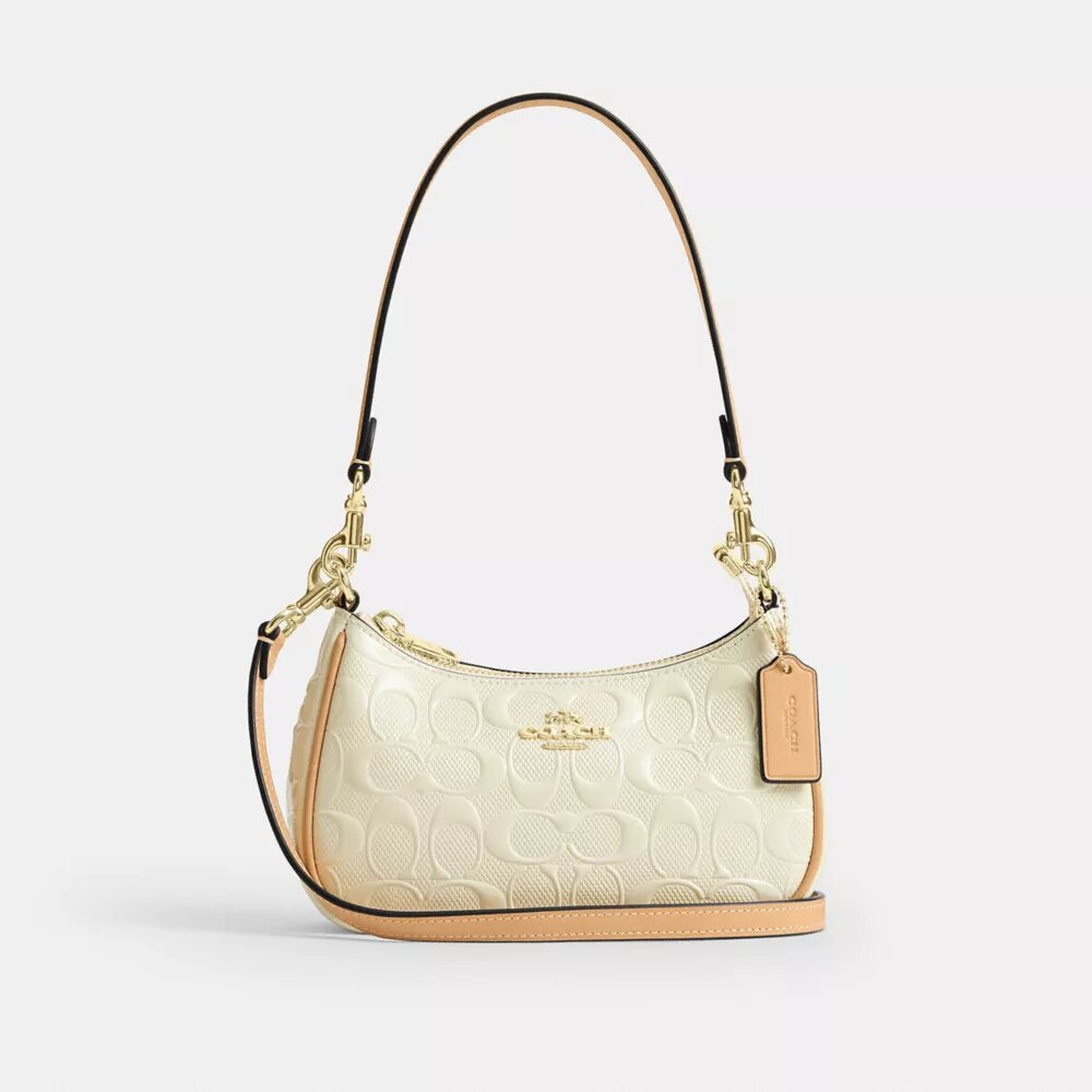 Borsa a tracolla Teri Mini in pelle firmata