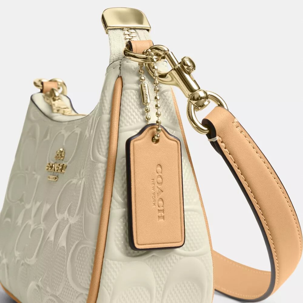 Borsa a tracolla Teri Mini in pelle firmata