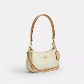Borsa a tracolla Teri Mini in pelle firmata