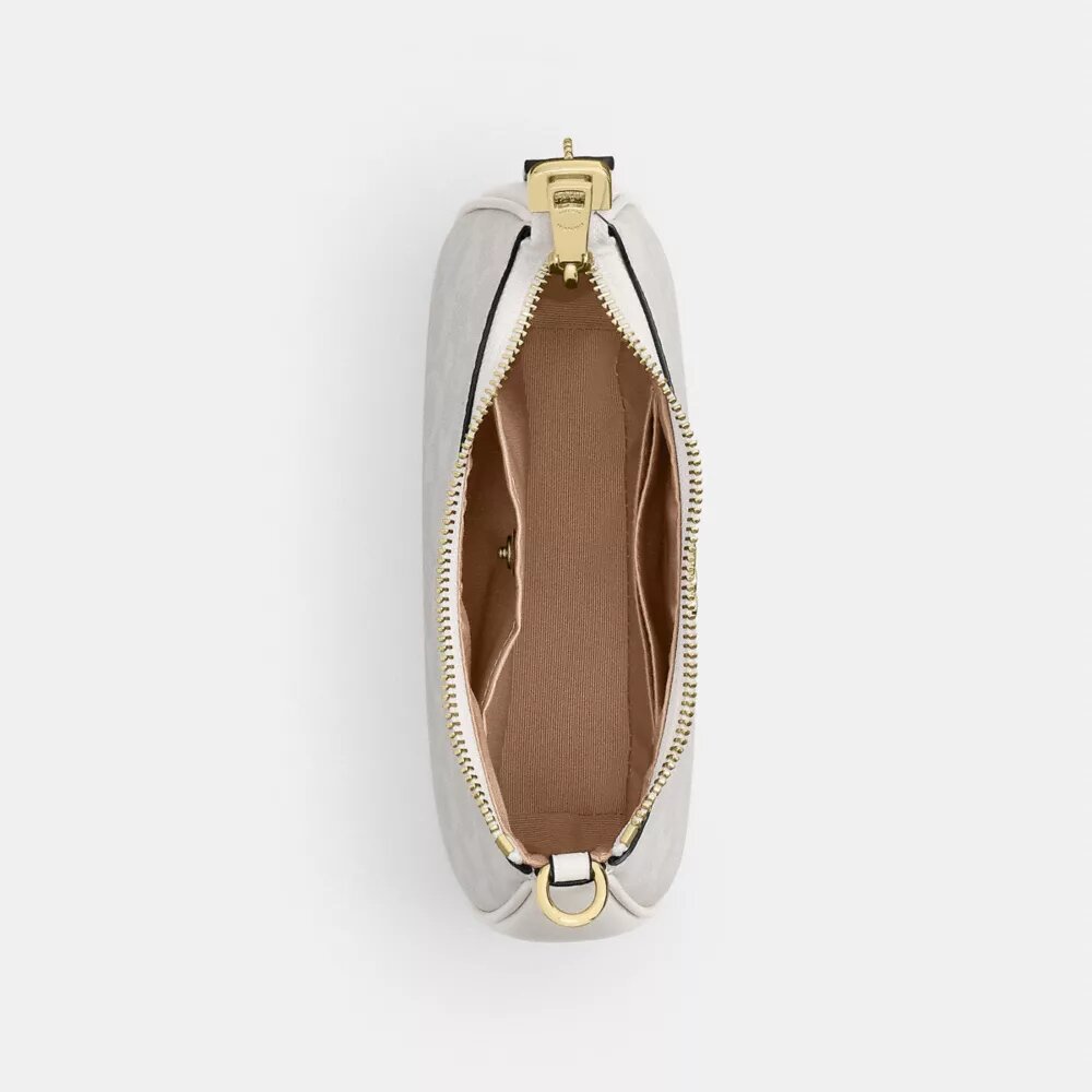 Borsa a tracolla Teri Mini in Signature Canvas