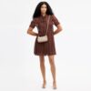 Borsa a tracolla Teri Mini in Signature Canvas
