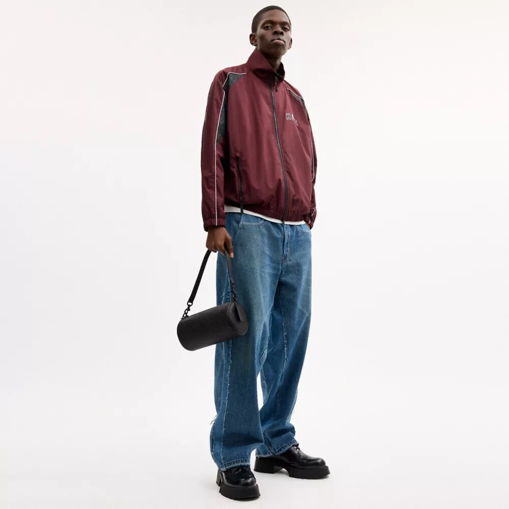 Borsa Andre Barrel 24 in Signature Canvas