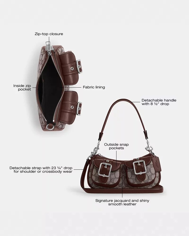 Borsa Ashton in jacquard esclusivo
