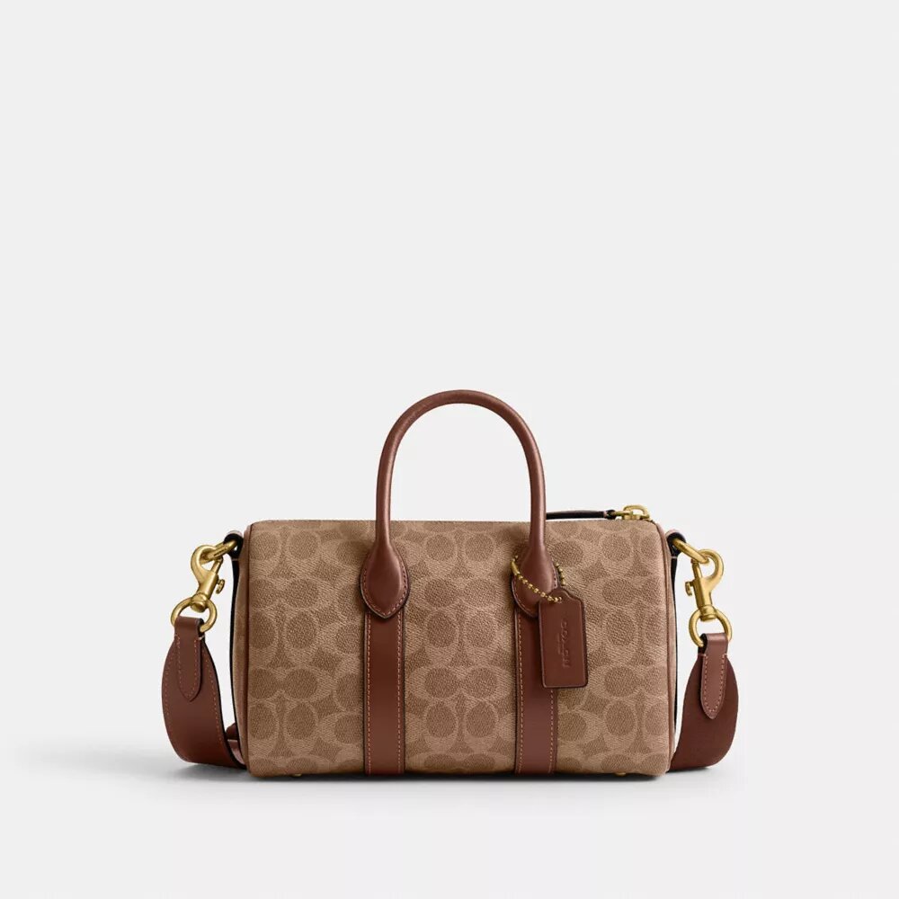 Borsa Compass 25 in Signature Canvas