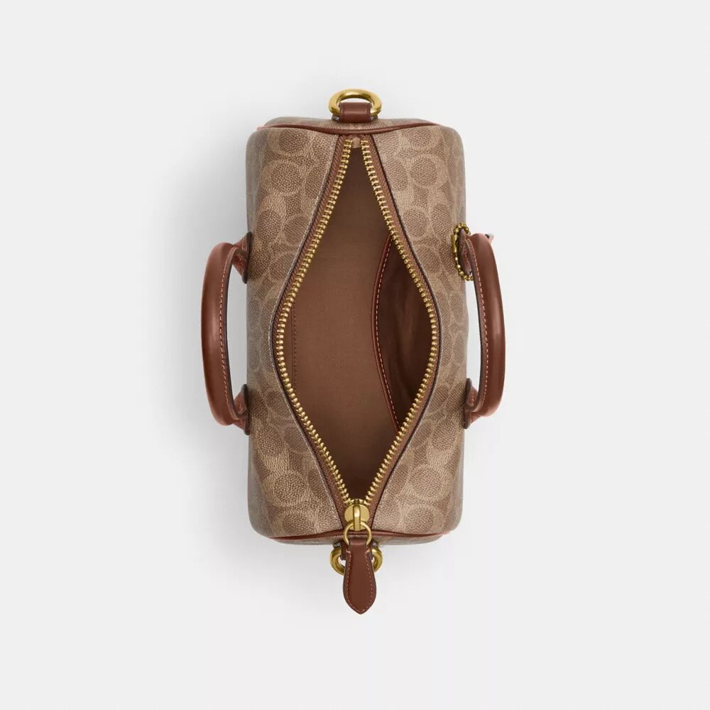 Borsa Compass 25 in Signature Canvas