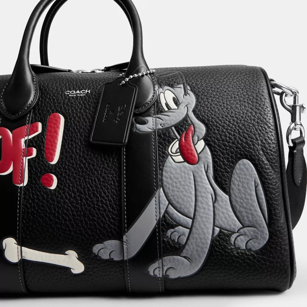 Borsa Compass 35 Disney X Coach con Pluto
