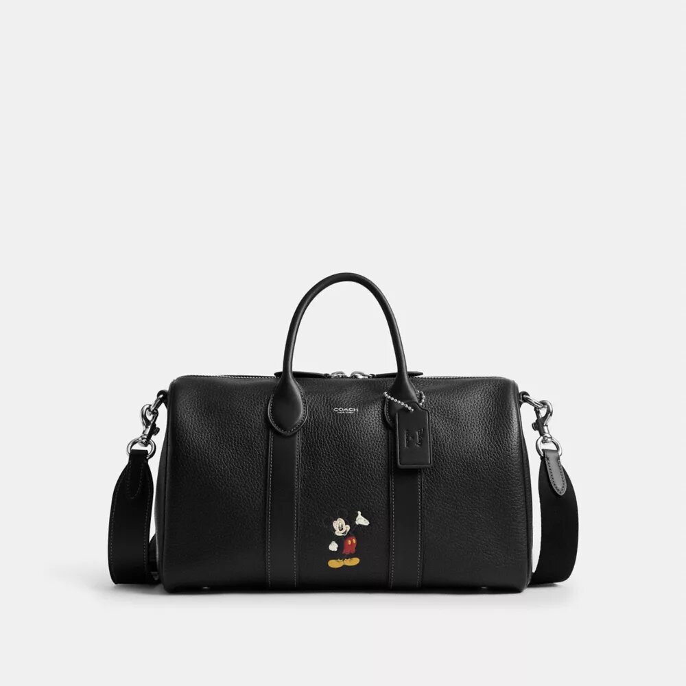 Borsa Compass 35 Disney X Coach con Topolino