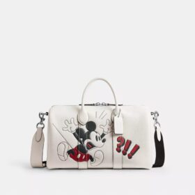 Borsa Compass 35 Disney X Coach con Topolino