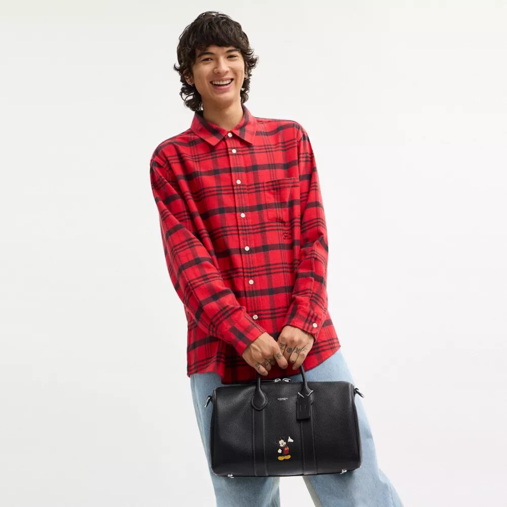 Borsa Compass 35 Disney X Coach con Topolino