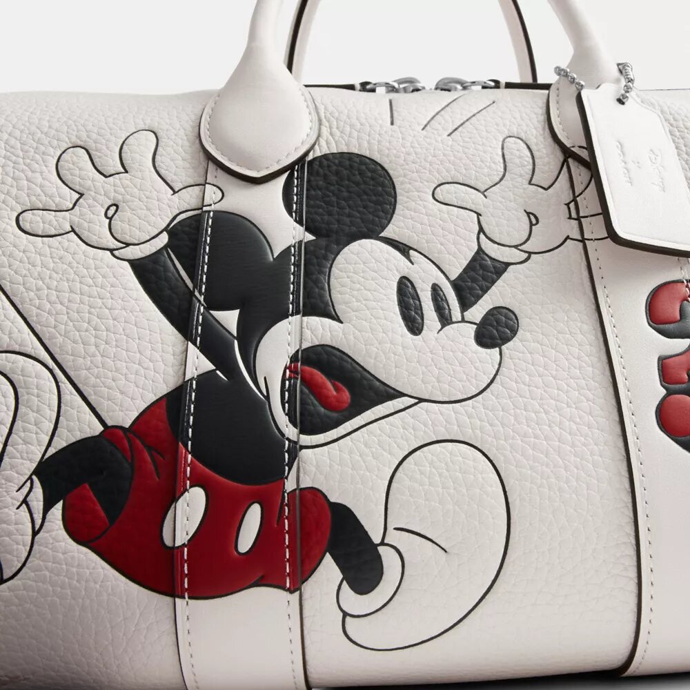 Borsa Compass 35 Disney X Coach con Topolino