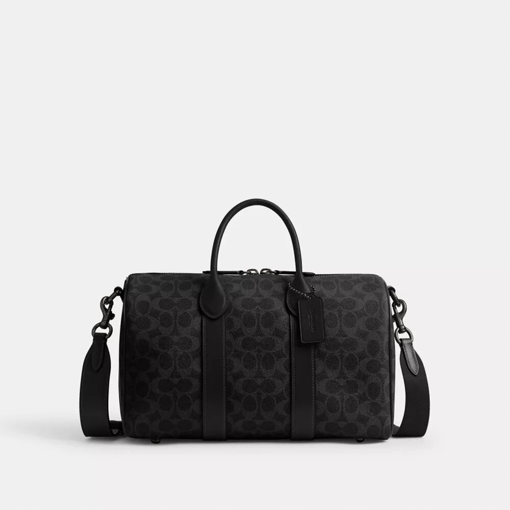 Borsa Compass 35 in Signature Canvas