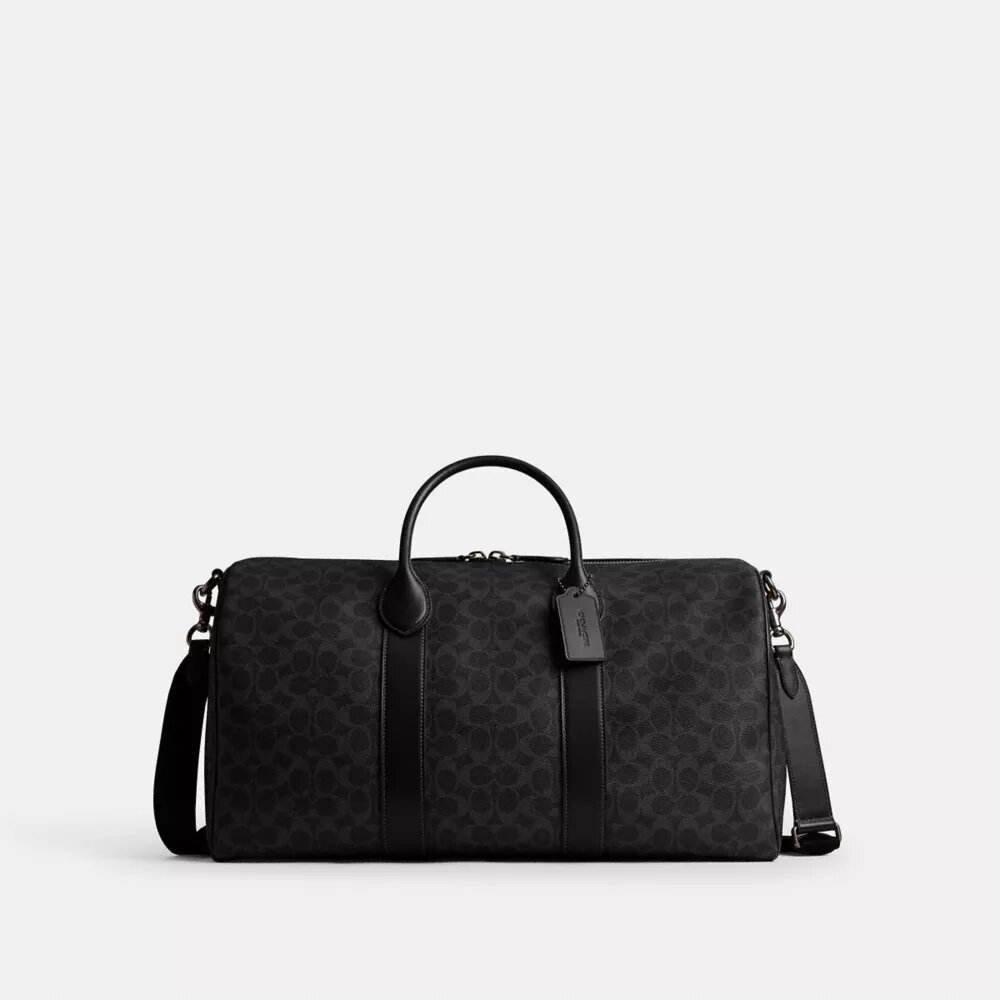 Borsa Compass 50 in Signature Canvas