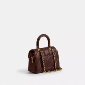 Borsa con manico superiore Tabby trapuntata