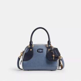 Borsa con manico superiore tipo bowling