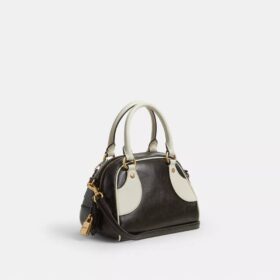 Borsa con manico superiore tipo bowling
