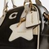 Borsa con manico superiore tipo bowling