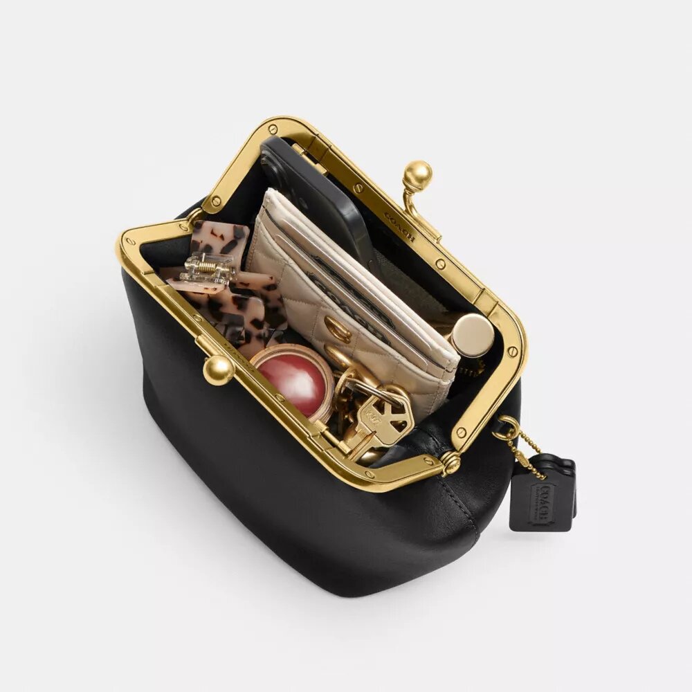 Borsa con telaio Kisslock 16