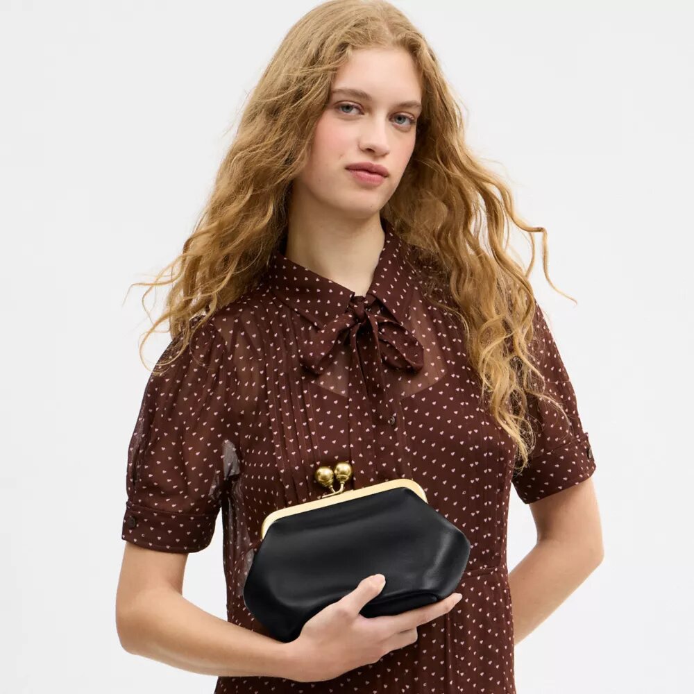 Borsa con telaio Kisslock 16
