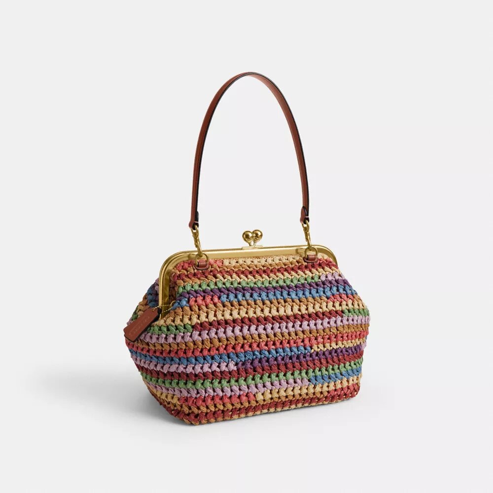 Borsa con telaio Kisslock 27