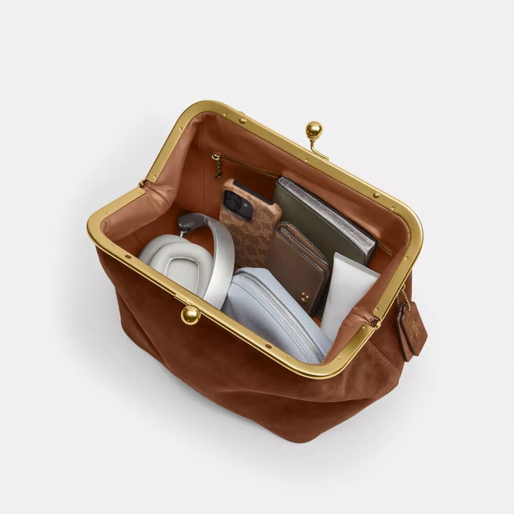 Borsa con telaio Kisslock 27