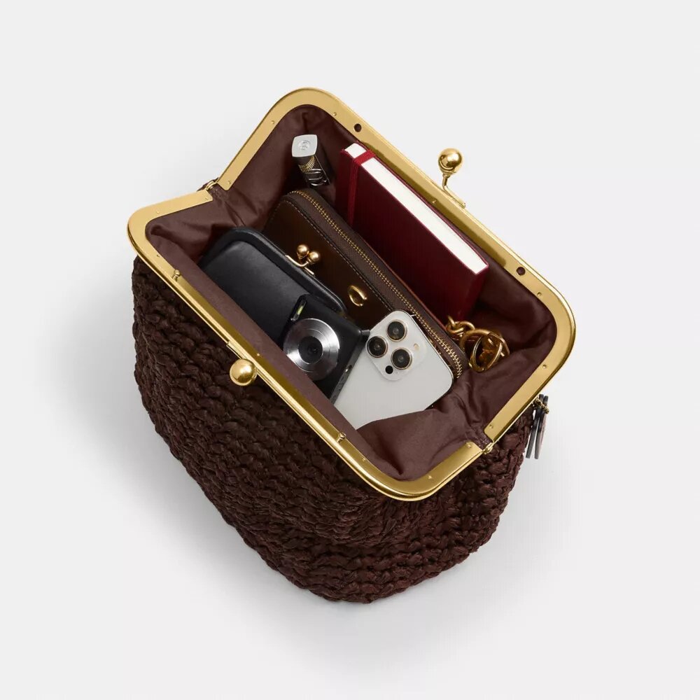 Borsa con telaio Kisslock 27