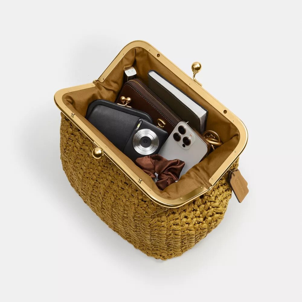 Borsa con telaio Kisslock 27