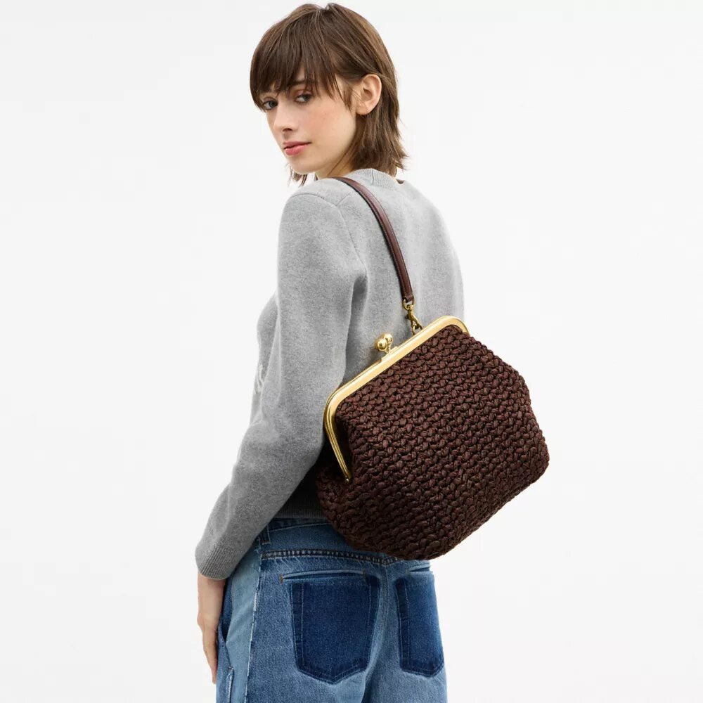 Borsa con telaio Kisslock 27