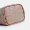 Borsa con telaio Kisslock da 16 in jacquard Crystal Signature