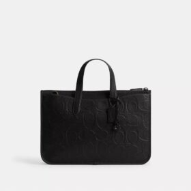 Borsa da lavoro Isaac in pelle Signature Maxi