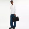 Borsa da lavoro Isaac in pelle Signature Maxi