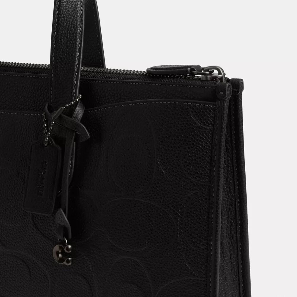Borsa da lavoro Isaac in pelle Signature Maxi