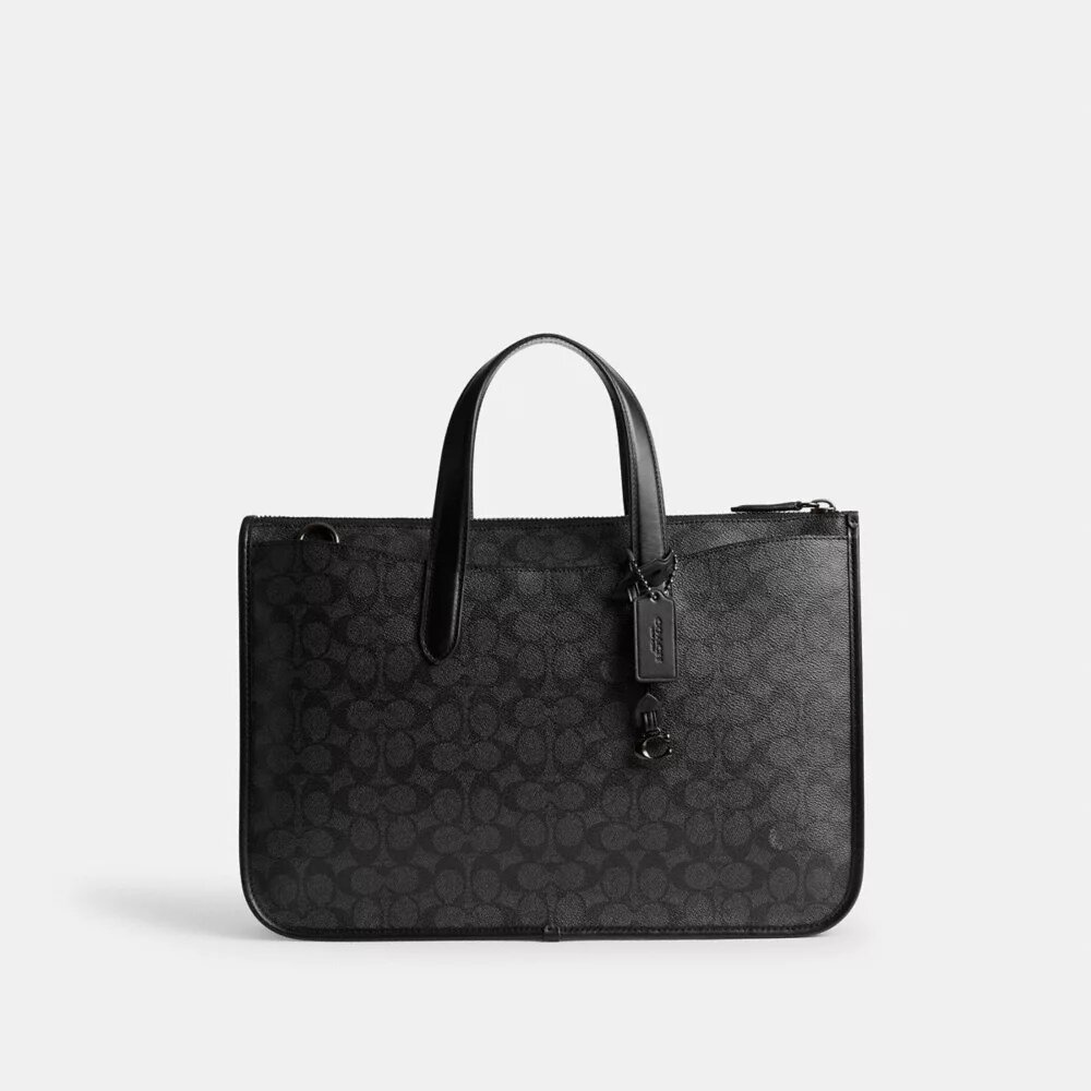 Borsa da lavoro Isaac in Signature Canvas