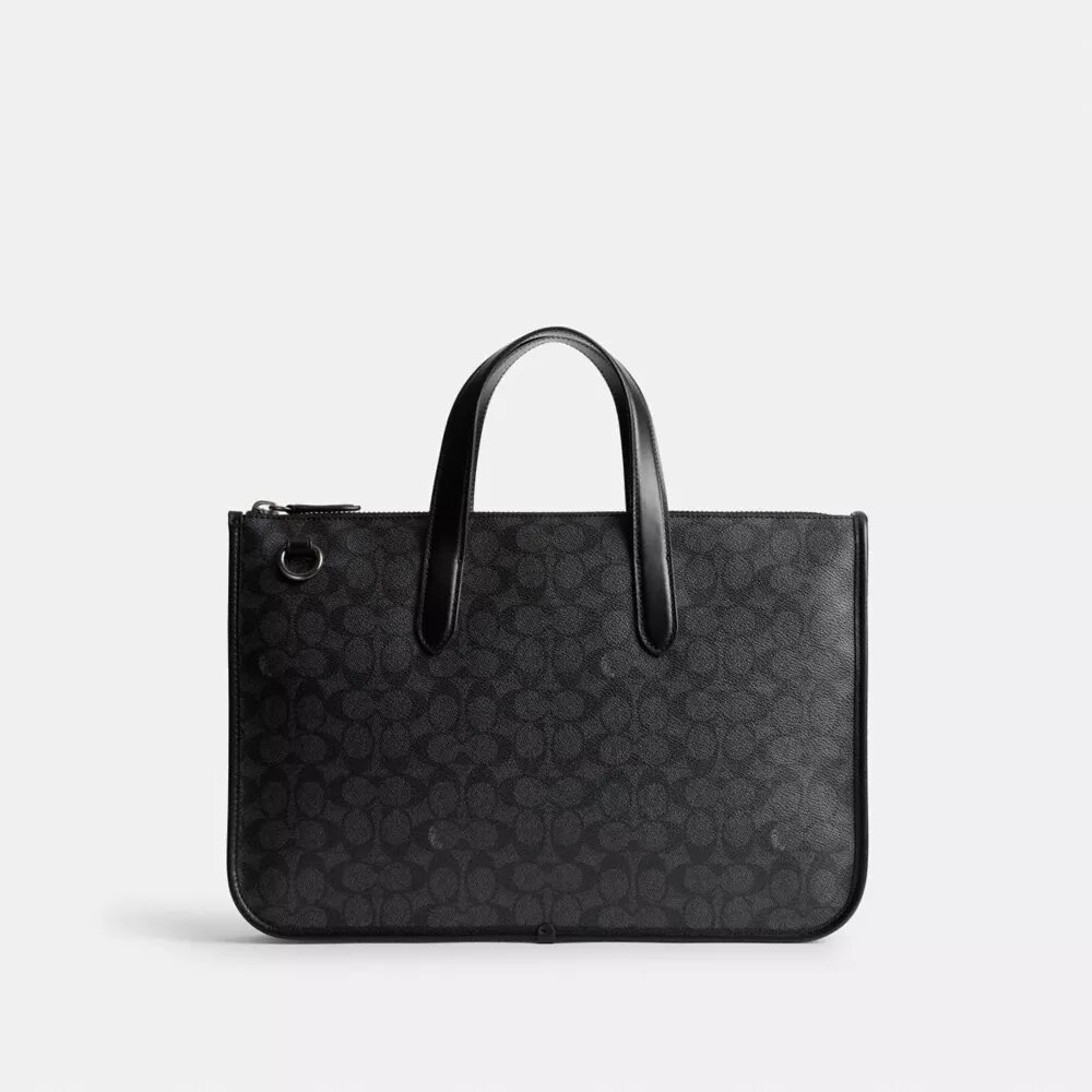 Borsa da lavoro Isaac in Signature Canvas
