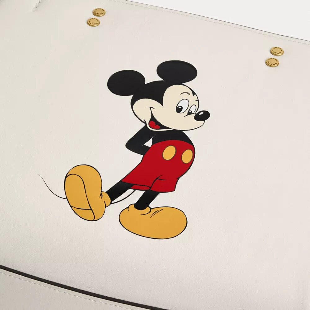 Borsa Disney X Coach Rogue 25 con Topolino