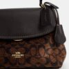 Borsa Emory con manici in ciniglia Signature