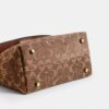 Borsa Emory con manici in ciniglia Signature