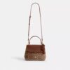 Borsa Emory con manici in ciniglia Signature