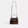 Borsa Emory con manici in ciniglia Signature