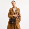 Borsa Emory con manici in ciniglia Signature
