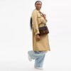 Borsa Emory con manici in ciniglia Signature