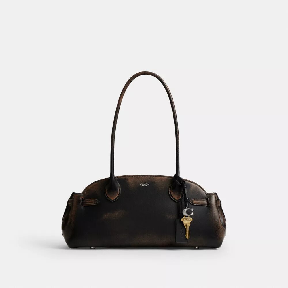 Borsa Empire borsa capiente 34 in pelle patinata