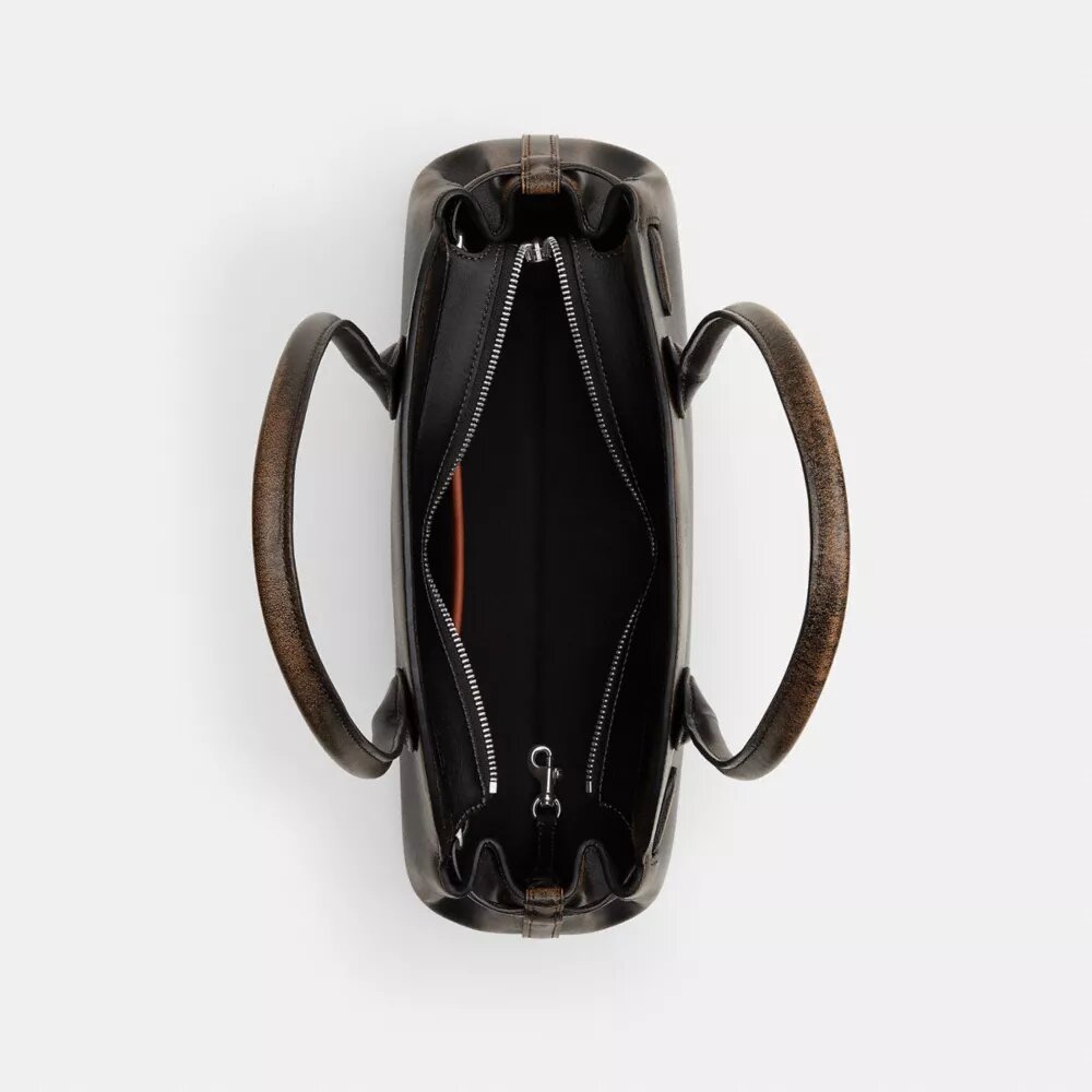 Borsa Empire borsa capiente 34 in pelle patinata