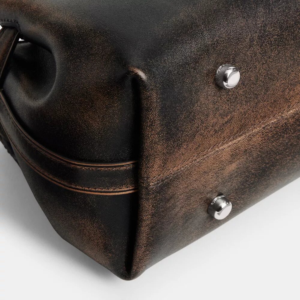 Borsa Empire borsa capiente 34 in pelle patinata