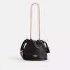 Borsa Faye Mini con coulisse e trapuntatura