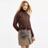 Borsa Faye Mini con coulisse e trapuntatura