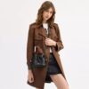 Borsa Faye Mini con coulisse e trapuntatura