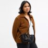 Borsa Faye Mini con coulisse e trapuntatura