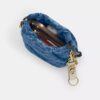 Borsa Faye Mini con coulisse in denim Signature